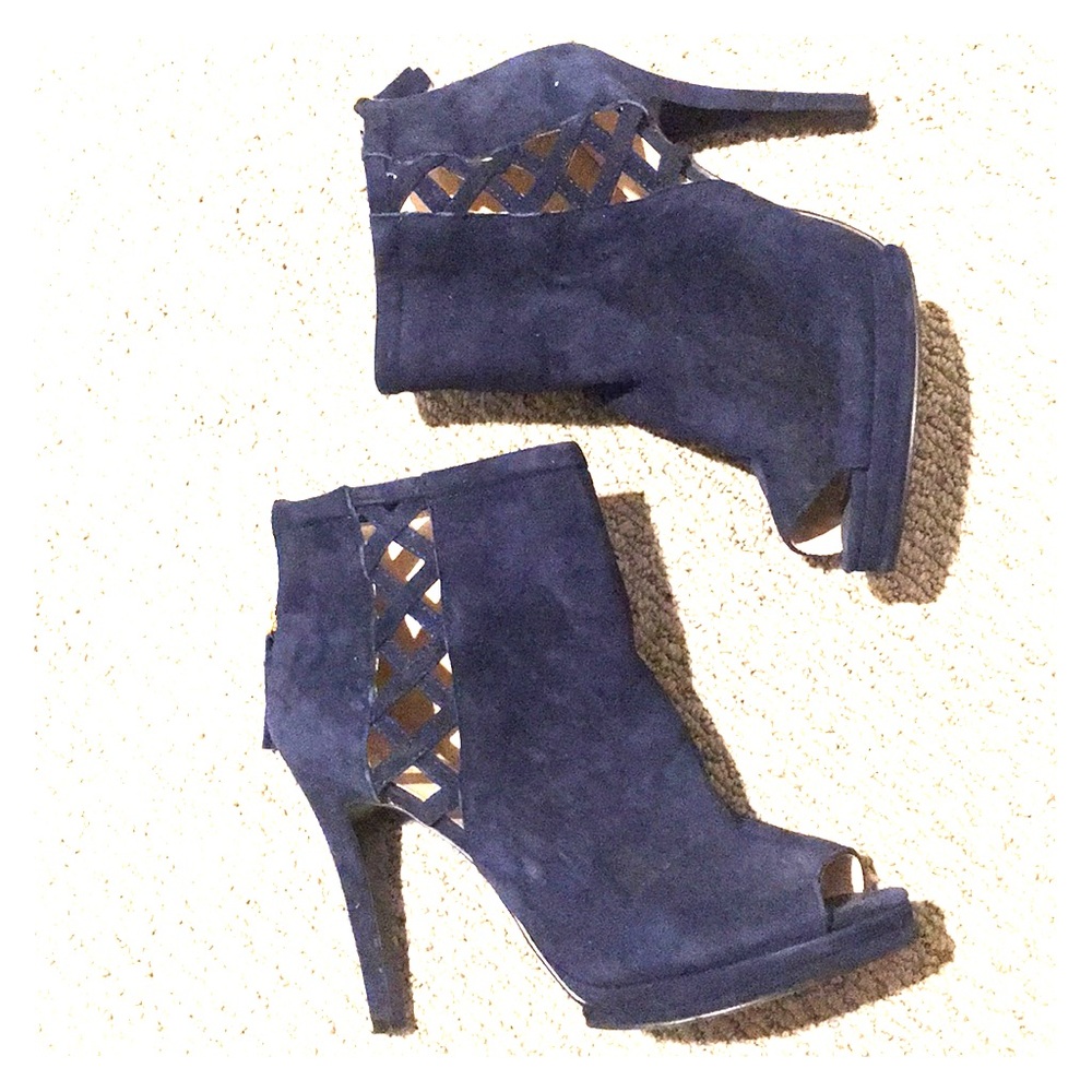 Blue suede shoes! Nine West brand
